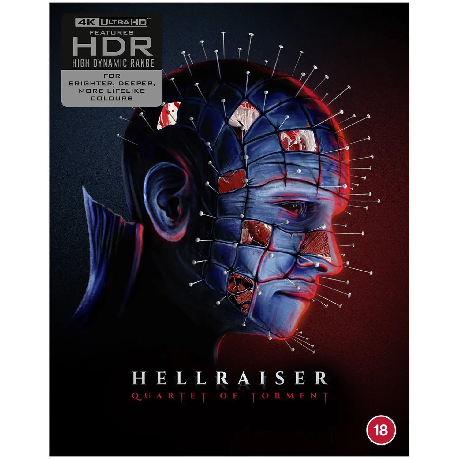 Hellraiser Quartet Torment 4k front cover.
