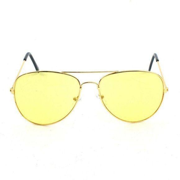 Mellow Yellow Aviator Sunglasses