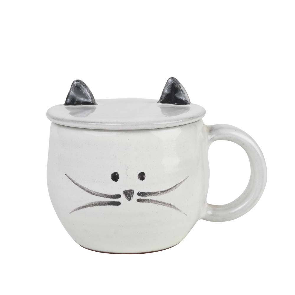 Cute Cat Face Can Glass Cup – TunDragomir