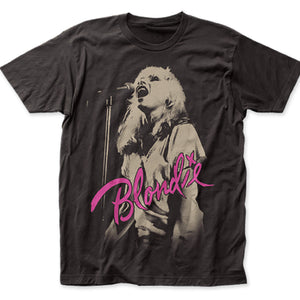 Blondie Singer Slim Fit Jersey Cotton T-shirt Unisex
