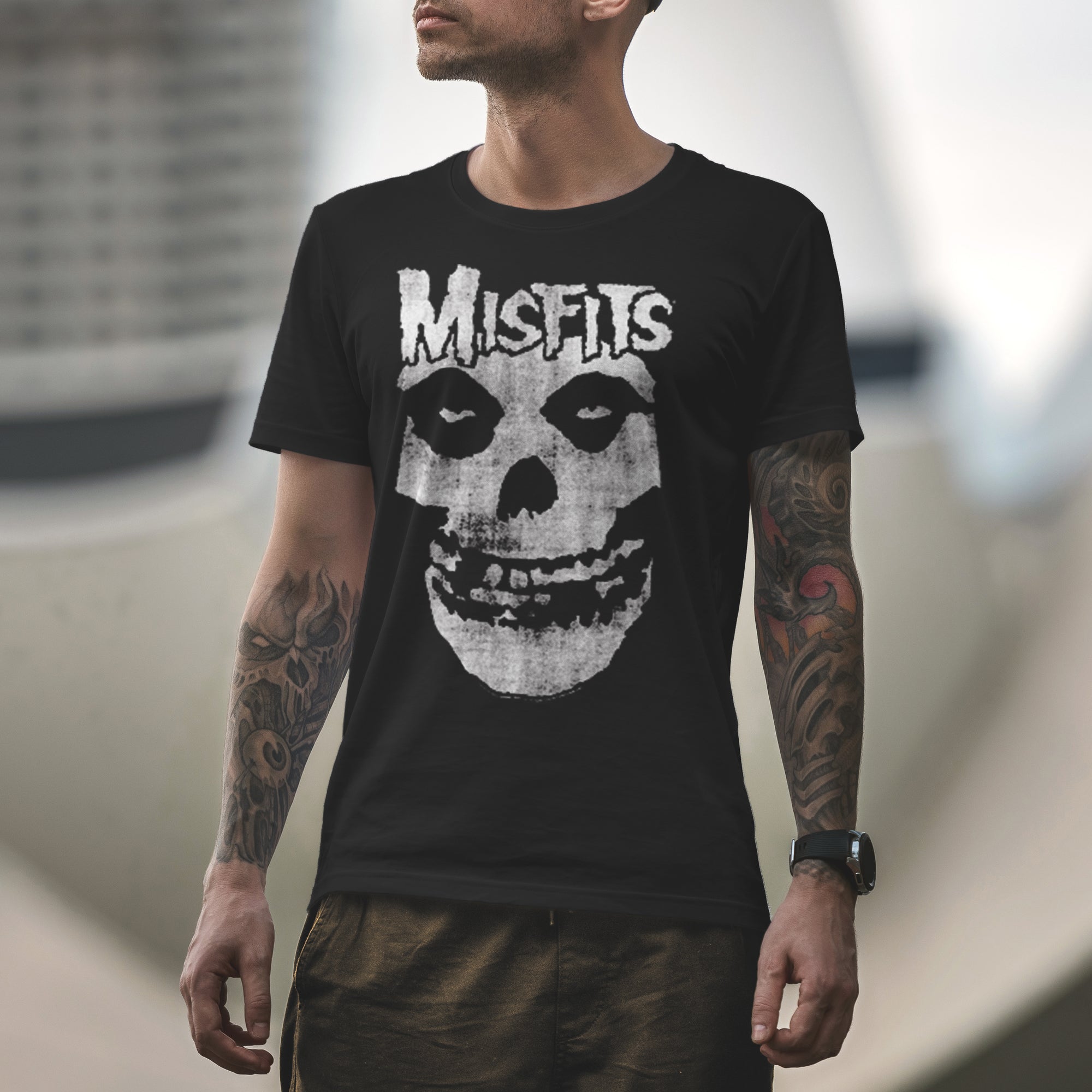 Misfits Skull T-Shirt Slim Fit