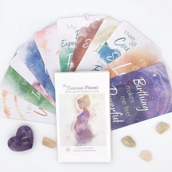 The Conscious Mama’s Birthing Affirmation Cards
