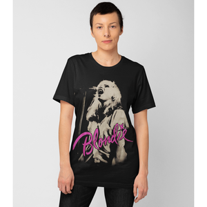 Blondie Singer Slim Fit Jersey Cotton T-shirt Unisex